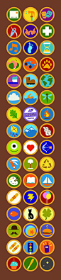 Wilderness Explorer Badges "UP" : Diseño de insignias de la película "UP"