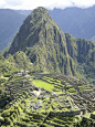 Machu Picchu, Peru - Incan Ruins - The "Lost City"