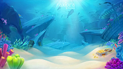 夜空2013采集到游戏界面-海洋风格三消