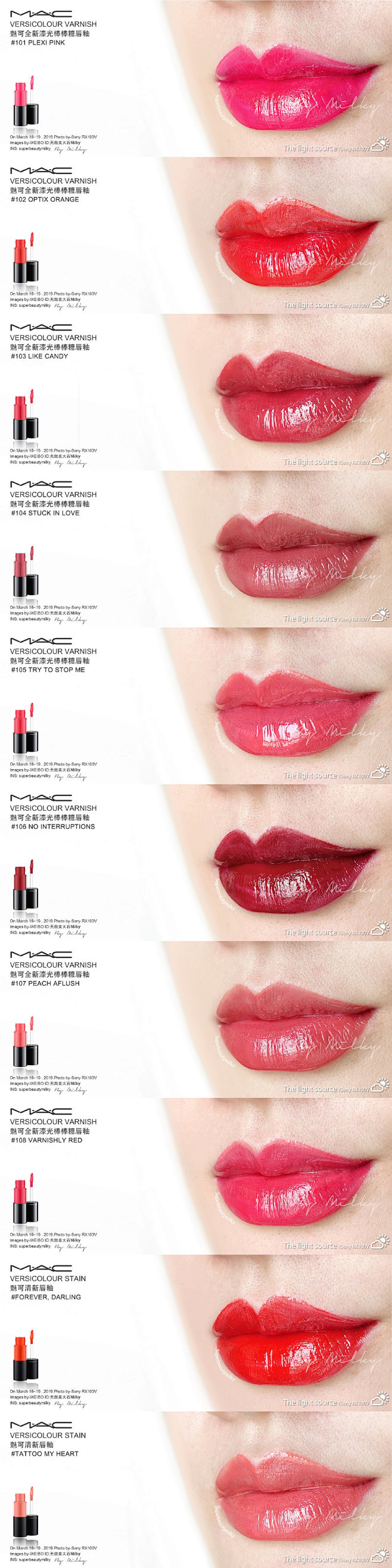 m a c versicolour varnish cream lip stain forever darling MAC Beauty For a glossy is this discontinued? : r/MakeupAddiction