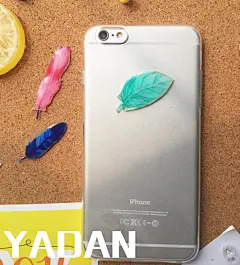 yadan：三色羽毛系列手绘手机壳 热缩片手绘diy防摔手机壳手工-淘宝网