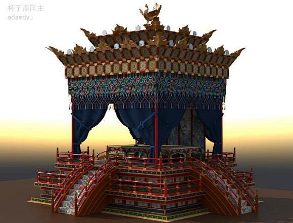 【图片】含元殿的帐子#唐朝建筑##含元殿##古建筑#【唐代建筑吧】_百度贴吧