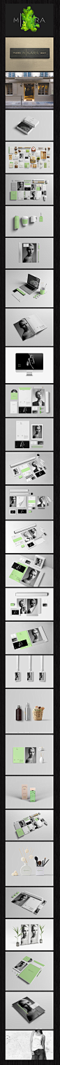法国时尚品牌Mikar VI智能图层PSD模板贴图素材mockups源文件包装