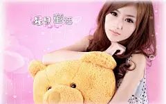 星月童话可爱甜美女孩高清壁纸桌面壁纸2