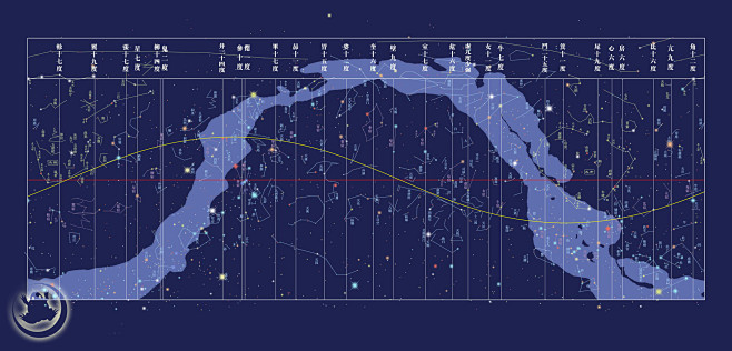 中国星宫图