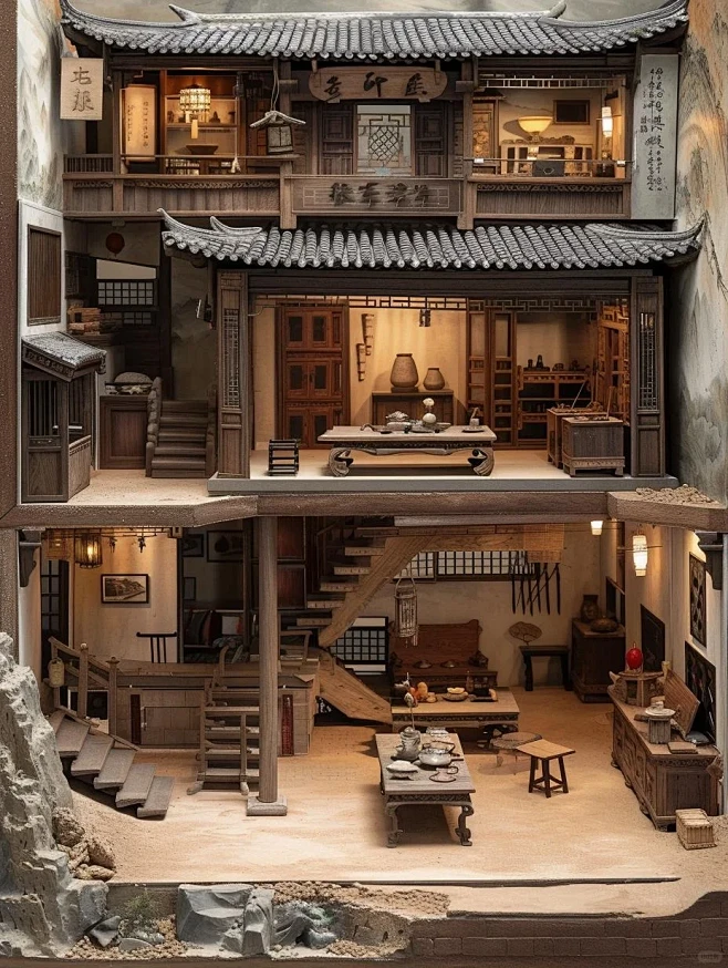 重构银幕经典，重塑【新龙门客栈】里的建筑 - 小红书-花瓣网