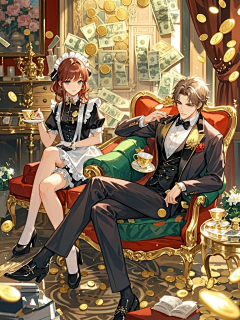 小熊猫-封面采集到男频都市神豪/大佬