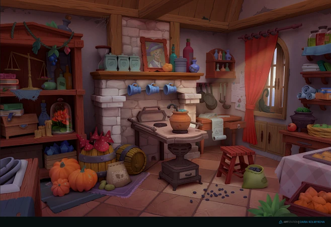 The magic kitchen. Сoncept., Daria Kolmykova : The magic kitchen ...