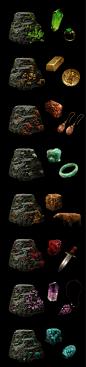 ArtStation - Mineral Assets, Betty Jiang