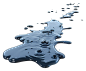 水，水波纹，免抠素材，C4D，合成 c4d素材 家居素材 IP角色 c4d 树叶 三维场景 KV 电商美工群:129134938  c4d搭建 大促元素 电商立体场景 PNG 合成素材