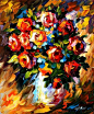 热情似火，Leonid Afremov 油画系列