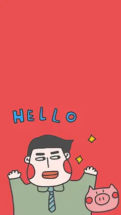 卡通 清新 平铺 男女 屏保 锁屏 高清 主题套图 情侣壁纸 ●▂●
