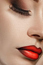 Red Ombre Lips