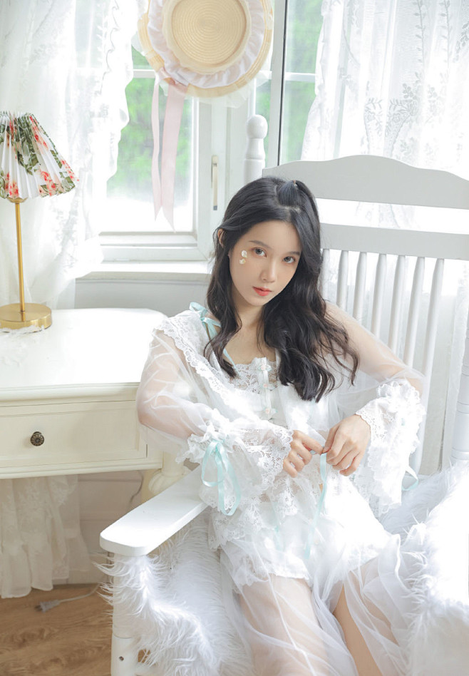 极品性感美女蕾丝透视衣大胆诱人写真59性感美女美桌网