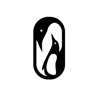 企鹅元素的logo设计