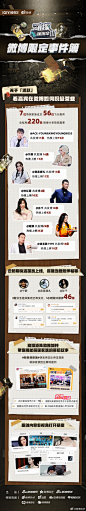 #萌探探探案3#综艺长图 微博限定事件簿 收官战报长图 排版参考