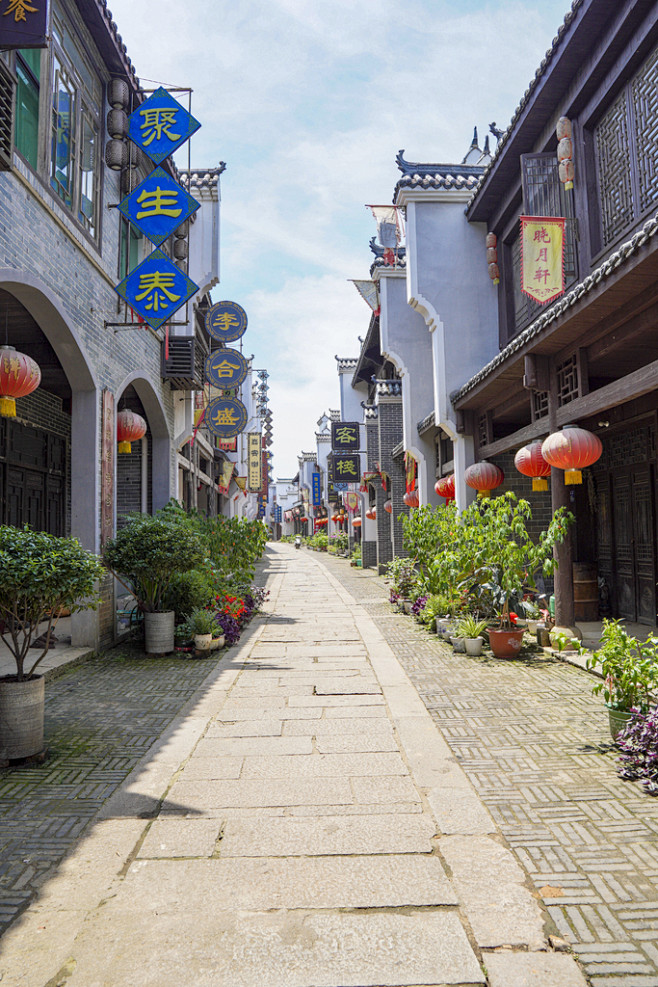 湖南长沙宁乡道林古镇4A景区摄影图片