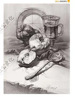 制霸联考2素描静物临摹范本 2021烈公文化庄粤雄单个组合几何体静物步骤对照道具罐子范画对临美术高考联考教程教材画册书籍-tmall.com天猫