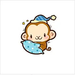 小猴砸情侣头像 拿去拿去！