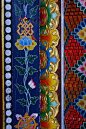 Tibetan temple door frame | Susan Gibson | Flickr