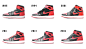 Air Jordan 1 Bred全版本对比介绍
via via LACEUP履型