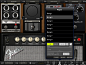 AmpliTube Fender iPad版界面设计，来源自黄蜂网http://woofeng.cn/ipad/