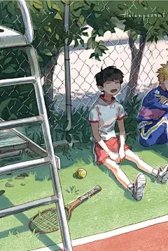 ins 插画师 Helen peanut 关于少年与青春主题的人物插画作品 - 哔哩哔哩