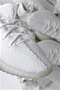 adidas Yeezy Boost 350 V2 Cream White - Detailed Photos | SneakerNews.com : The adidas Yeezy 350 V2 Cream White (Style Code: CP9366) will release on April 29th, 2017 for $220 and $140 USD in adult and kid sizes. More detailed images