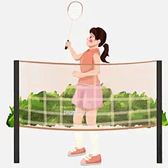 球类运动健身插画图片大小2000x2000px 图片尺寸3.75 MB 来自PNG搜索网 pngss.com 免费免扣png素材下载！锻炼身体#活动筋骨#健身运动#卡通的插画#漂亮的女孩#球类的运动#体育锻炼#装饰图案#