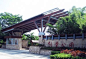 广州萝岗创业公园入口大门及LOGO景墙