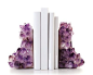 amethyst bookends i need these
