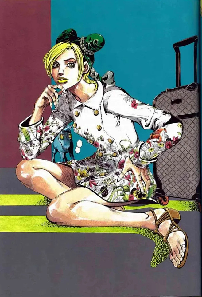 jojo荒木画集第五弹荒木老贼真的是艺术家