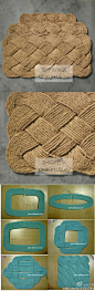 【9款创意家居DIY】教你如何自制地毯，做出属于自己家的一份特别。 ​​​​