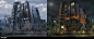 Watch Dogs Legion, Maxime Delcambre : Necropolis / Lambeth Towers / Night and day / Arms trafficking black and white sketch
I made concept art for watch dog Legion in 2017 and 2018.