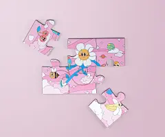 儿童玩具拼图文创样机