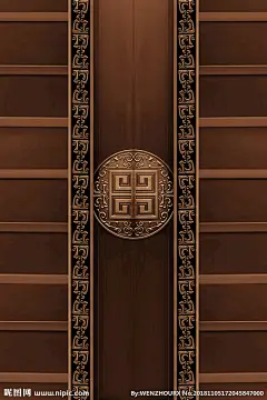 中式大门