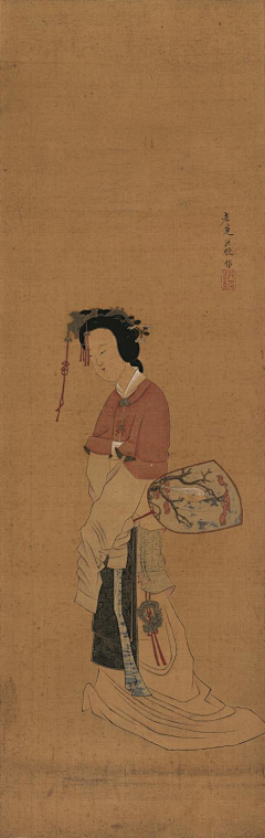 蝴蝶33a采集到中国古代绘画——仕女图