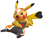 Pikachu Libre Art - Pokkén Tournament Art Gallery