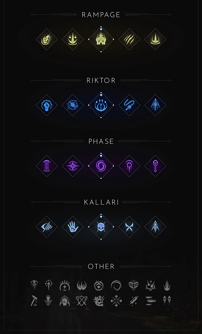 Predecessor - ability icons design-花瓣网
