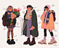 Liya/mochipanko DTIYS ongoing! on Twitter: "OOTD pt4!  Which are your faves this time?… "