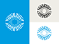 Kalopsee print graphic design brand optical eye mark visual identity l