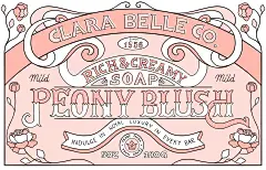 HAND LETTERING packaging design lettering Handlettering Vintage Design Retro soap packaging soap Vintage Packaging label design