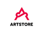 ArtStore艺术品店 艺术品 饰品 礼品 A字母 AS字母 简约 商标设计  图标 图形 标志 logo 国外 外国 国内 品牌 设计 创意 欣赏