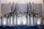 灰蓝色波浪板背景泰式婚礼-国外婚礼-DODOWED婚礼策划网