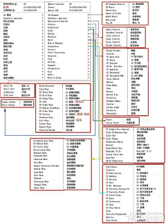 美玲爱摄影摄像采集到AE中英文对照表