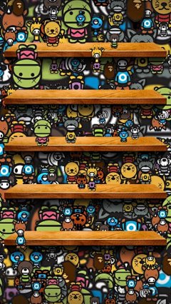 潮牌logo手机壁纸