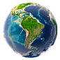 地球png 星球 环球 地球模型