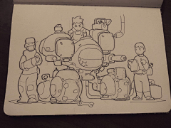 韩公子采集到马克笔绘画