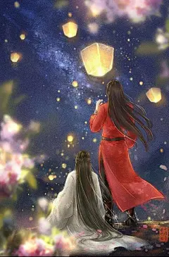 《天官赐福》同人壁纸，手机里没有几张，怎好自称道友？