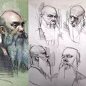 kevinwueste 素描人物的练习 ​​​​